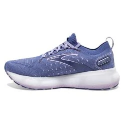BROOKS Women's Glycerin StealthFit 20 Running Shoe - Blue/Pastel Lilac/White - Regular (B) -Shoe Sale Shop 120372 402 M Glycerin StealthFit 20