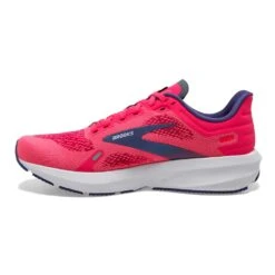 BROOKS Women's Launch 9 Running Shoe- Pink/Fuchsia/Cobalt- Regular (B) -Shoe Sale Shop 120373 604 M Launch 9