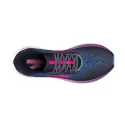 BROOKS Women's Hyperion Max Running Shoe - Peacoat/Marina Blue/Pink Glo - Regular (B) -Shoe Sale Shop 120377 441 O Hyperion Max