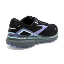 BROOKS Women's Ghost 15 Running Shoe- Black/Jacaranda/Salt- Regular (B) 13 BROOKS Women's Ghost 15 Running Shoe- Black/Jacaranda/Salt- Regular (B) -Shoe Sale Shop 120380 011 H Ghost 15