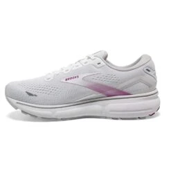 BROOKS Women's Ghost 15 - White/Oyster/Viola 10 BROOKS Women's Ghost 15 - White/Oyster/Viola -Shoe Sale Shop 120380 195 M Ghost 15