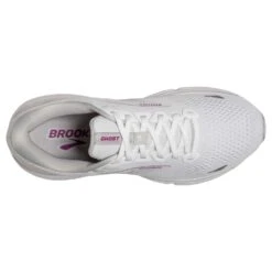 BROOKS Women's Ghost 15 - White/Oyster/Viola 12 BROOKS Women's Ghost 15 - White/Oyster/Viola -Shoe Sale Shop 120380 195 O Ghost 15