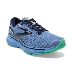 BROOKS Women's Ghost 15 Running Shoe - Vista Blue/Peacoat/Linen - Regular (B) -Shoe Sale Shop 120380 472 A Ghost 15