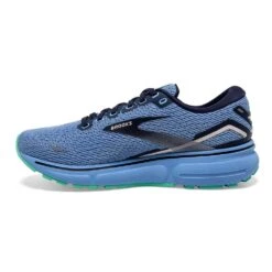 BROOKS Women's Ghost 15 Running Shoe - Vista Blue/Peacoat/Linen - Regular (B) -Shoe Sale Shop 120380 472 M Ghost 15