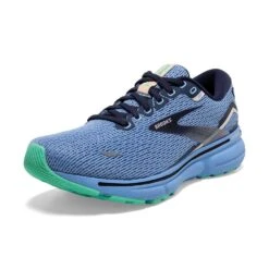 BROOKS Women's Ghost 15 Running Shoe - Vista Blue/Peacoat/Linen - Regular (B) -Shoe Sale Shop 120380 472 Z Ghost 15