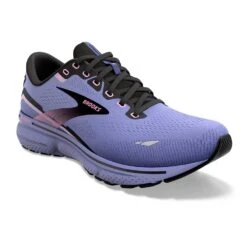 BROOKS Women's Ghost 15 Running Shoe- Purple/Pink/Black -Shoe Sale Shop 120380 544 A Ghost 15