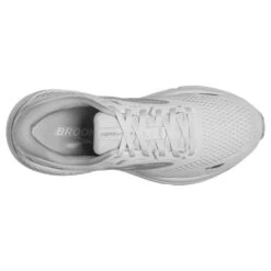 BROOKS W Adrenaline GTS 23 - White/Oyster/Silver -Shoe Sale Shop 120381 104 O Adrenaline GTS 23