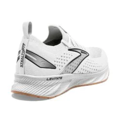 BROOKS Women's Levitate StealthFit 6 Running Shoe- White/Bran- Regular (B) 12 BROOKS Women's Levitate StealthFit 6 Running Shoe- White/Bran- Regular (B) -Shoe Sale Shop 120385 170 H Levitate StealthFit 6