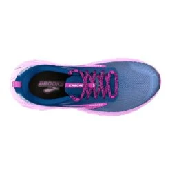BROOKS Women's Cascadia Trail Running Shoe- Navy/Purple/Violet - Regular (B) -Shoe Sale Shop 120392 449 O Cascadia 17