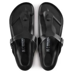 Birkenstock Women's Gizeh EVA Sandal - Black- Regular/Wide -Shoe Sale Shop 128201 top