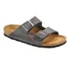 Birkenstock Arizona Soft Footbed Iron Oiled Leather Sandal- Regular/Wide -Shoe Sale Shop 1c51fa13a9d5008b60fa022fcdf4d408