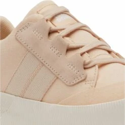 Sorel Women's Out N About III Low Sneaker Canvas WP - White Peach/Chalk - Regular (B) -Shoe Sale Shop 2039971 844 d 1