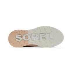 Sorel Women's Out N About III Low Sneaker Canvas WP - White Peach/Chalk - Regular (B) -Shoe Sale Shop 2039971 844 o 1