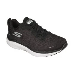 Skechers Men's GOrun Ride 9 Running Shoe - Black/White - Regular (D) -Shoe Sale Shop 246005 BKW