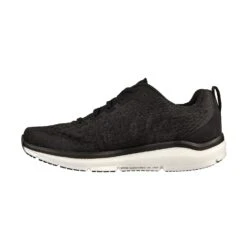 Skechers Men's GOrun Ride 9 Running Shoe - Black/White - Regular (D) -Shoe Sale Shop 246005 BKW D