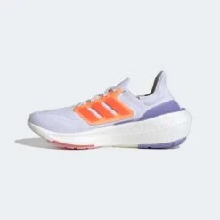 ADIDAS Women's Ultraboost Light Running Shoe - Ftwr White/Solar Red/Beam Pink - Regular (B) -Shoe Sale Shop 35d564abaa7b4650a523af9c013532f5 9366