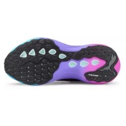 Men's Foreverrun Nitro Sunset Running Shoe - Puma Black/Luminous Blue/Electric Orchid- Regular (D) -Shoe Sale Shop 38000701 BlackBlue SOLE