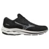 Mizuno Men's Wave Inspire 18 Waveknit Running Shoe- Ebony - Regular (D) -Shoe Sale Shop 411356 EYEY 06