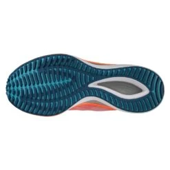 Mizuno Men's Wave Rebellion Flash Running Shoe- White/Silver - Regular (D) -Shoe Sale Shop 411392 0073 02