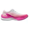 Mizuno Women's Wave Rebellion Flash Running Shoe - White/Silver - Regular (B) -Shoe Sale Shop 411394 0073 03