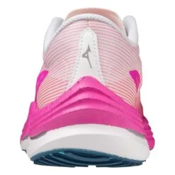 Mizuno Women's Wave Rebellion Flash Running Shoe - White/Silver - Regular (B) -Shoe Sale Shop 411394 0073 05 e1ded949 8615 41c7 9ff9 3c9621910d12