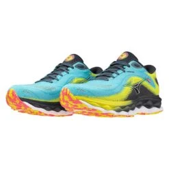 Mizuno Men's Wave Sky 7 Running Shoe - Jet Blue/White - Regular (D) 10 Mizuno Men's Wave Sky 7 Running Shoe - Jet Blue/White - Regular (D) -Shoe Sale Shop 411411 JB00 09