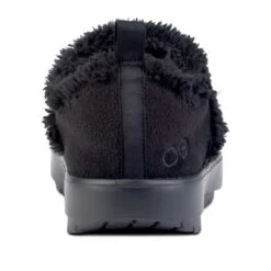 OOfos Women's OOcoozie Low Shoe Recovery Shoe - Black - Regular (B) -Shoe Sale Shop 5074BLACK shot5