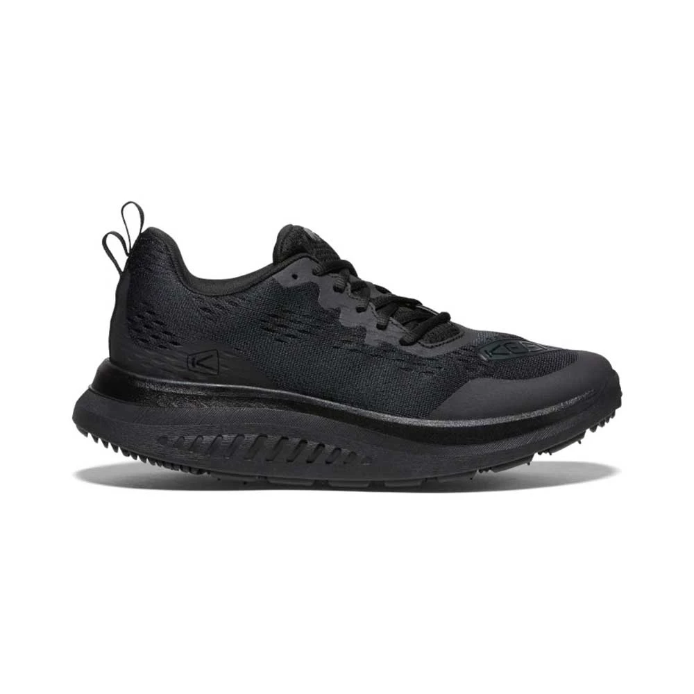 Keen Men's WK400 Walking Shoe - Triple Black- Regular (D) 3 Keen Men's WK400 Walking Shoe - Triple Black- Regular (D)