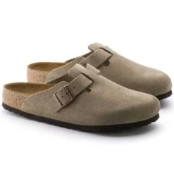 Birkenstock Boston Soft Footbed - Taupe - Medium/Narrow 11 Birkenstock Boston Soft Footbed - Taupe - Medium/Narrow -Shoe Sale Shop 560771 pair