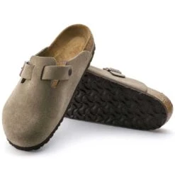 Birkenstock Boston Soft Footbed - Taupe - Medium/Narrow 13 Birkenstock Boston Soft Footbed - Taupe - Medium/Narrow -Shoe Sale Shop 560771 sole