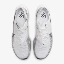Men's Nike ZoomX Vaporfly Next% 3 Running Shoe- White/Dark Smoke Grey/Particle Grey- Regular (D) -Shoe Sale Shop 7d474cb2 fce8 46af 9f49 3ba335977ea2