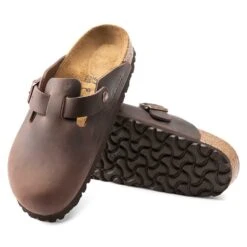 Birkenstock Boston Oiled Leather - Habana -Shoe Sale Shop 860133 sole