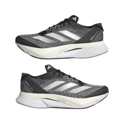 ADIDAS Men's Adizero Boston 12 Running Shoe - Core Black/FTWR White/Carbon - Regular (D) -Shoe Sale Shop ADIZERO BOSTON 12 M Black ID4234 09 standard