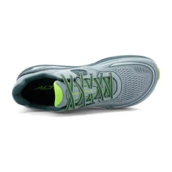 Altra Men's Paradigm 6 Running Shoe - Gray/Lime - Regular (D) -Shoe Sale Shop AL0A5471 232top