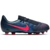 Nike Jr Phantom Venom Elite FG Soccer Cleat - Obsidian/White/Black -Shoe Sale Shop AO0401 440 PHSRH000 JPG HEI 875 WID 875