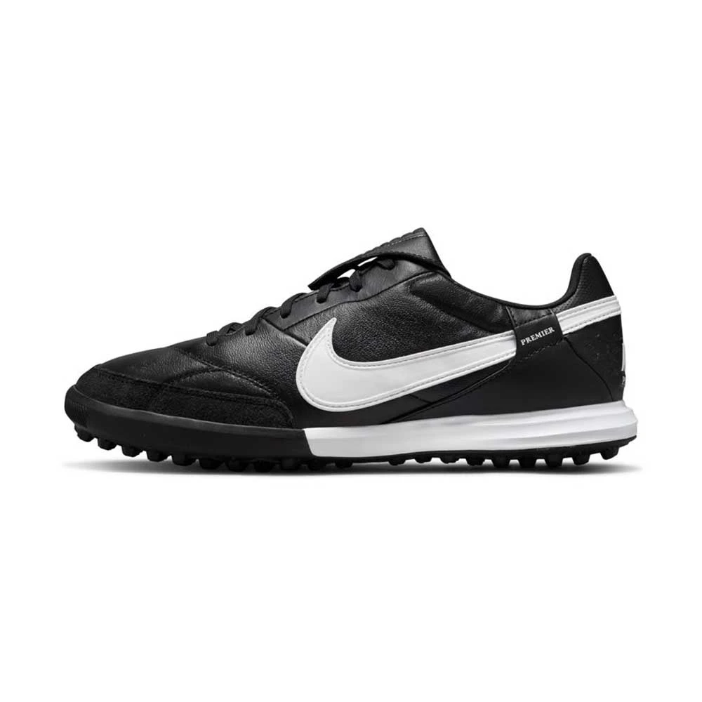 Nike Unisex Premier III TF Soccer Shoe - Black/White 4 Nike Unisex Premier III TF Soccer Shoe - Black/White - Image 2