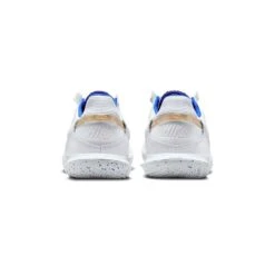 Unisex Nike Streetgato IC Soccer Shoes- White/Metallic Gold/Hyper Royal - Regular (D) -Shoe Sale Shop AURORA DC8466 174 PHCBH000 2000