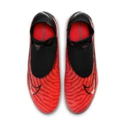 Nike Gripknit Phantom GX Elite Dynamic Fit FG Soccer Cleat - Bright Crimson/Black-White- Regular (D) -Shoe Sale Shop AURORA DC9969 600 PHCTH001 2000 1