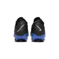 Nike Phantom GX Academy Dynamic Fit MG Soccer Cleat - Black/Chrome-Hyper Royal- Regular (D) -Shoe Sale Shop AURORA DD9472 040 PHCBH000 2000