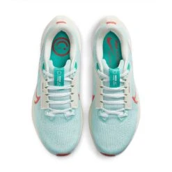 Women's Nike Air Zoom Pegasus 40 Running Shoe - Jade Ice/Picante Red-White-Sea Glass- Regular (B) -Shoe Sale Shop AURORA DV3854 300 PHCTH001 2000