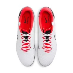 Nike Tiempo Legend 10 Academy MG Soccer Cleat - White/Black-Bright Crimson- Regular (D) -Shoe Sale Shop AURORA DV4337 100 PHCTH001 2000