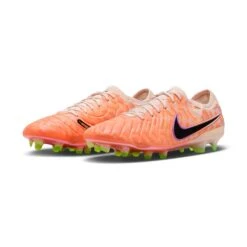 Nike Tiempo Legend 10 Elite NU FG Soccer CLeat - Guava Ice/Black- Regular (D) -Shoe Sale Shop AURORA DZ3176 800 PHCFH001 2000