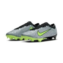 Unisex Nike Zoom Mercurial Vapor 15 Elite XXV FG Soccer Cleats - Metallic Silver/Hyper Pink - Regular (D) -Shoe Sale Shop AURORA FB8395 060 PHCFH001 2000