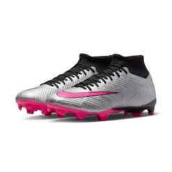 Unisex Nike Zoom Mercurial Superfly 9 Academy XXV MG Soccer Cleats - Metallic Silver/Hyper Pink -Shoe Sale Shop AURORA FB8402 060 PHCFH001 2000