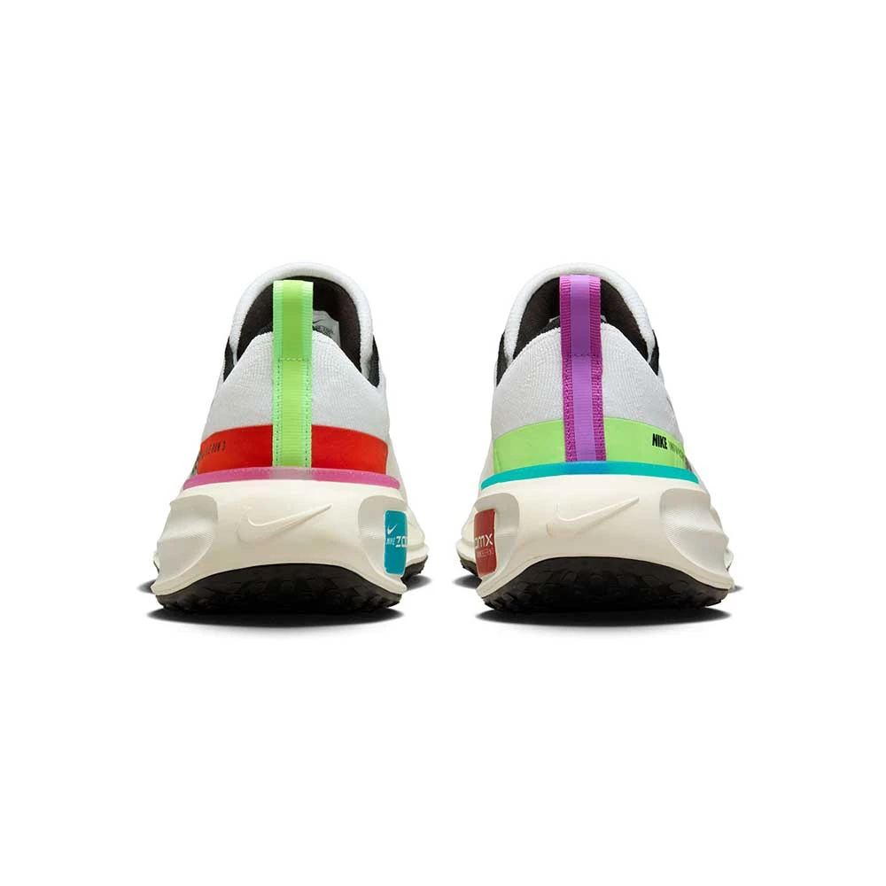 Men's Nike Invincible Run Flyknit 3 SE Running Shoe- White/Black-Lime Blast-Blue Lightning- Regular (D) 6 Men's Nike Invincible Run Flyknit 3 SE Running Shoe- White/Black-Lime Blast-Blue Lightning- Regular (D) - Image 4