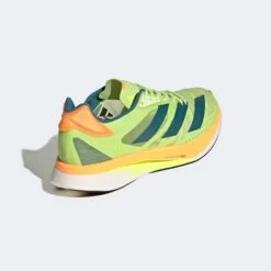 ADIDAS Unisex ADIZERO Adios Pro 2 - Pulse Lime/Real Teal/Flash Orange-Regular (D) -Shoe Sale Shop Adizero Adios Pro 2.0 Shoes Green GX3124 05 standard