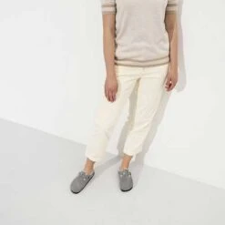 Birkenstock Boston Shearling - Stone - Regular/Wide -Shoe Sale Shop BostonShearling Stone 4