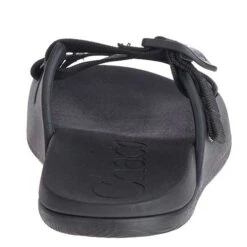 Chaco Women's Chillos Slide Sandal - Black - Regular (B) -Shoe Sale Shop CHAW JCH107818 080219 S20 270 1