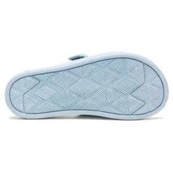 Chaco Women's Chillos Slide Sandals - Outskirt Sky Blue - Regular (B) -Shoe Sale Shop CHAW JCH109126 022221 S22 OUT