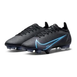 Nike Unisex Mercurial Vapor 14 Elite FG Soccer Shoe - Black/Black/Iron Grey -Shoe Sale Shop CQ7635 004 PHCFH001 2000